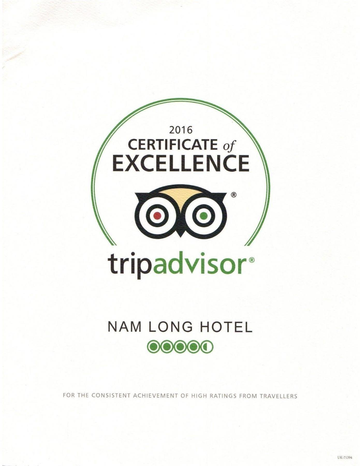 Nam Long Hotel Dong Hoi Exterior foto